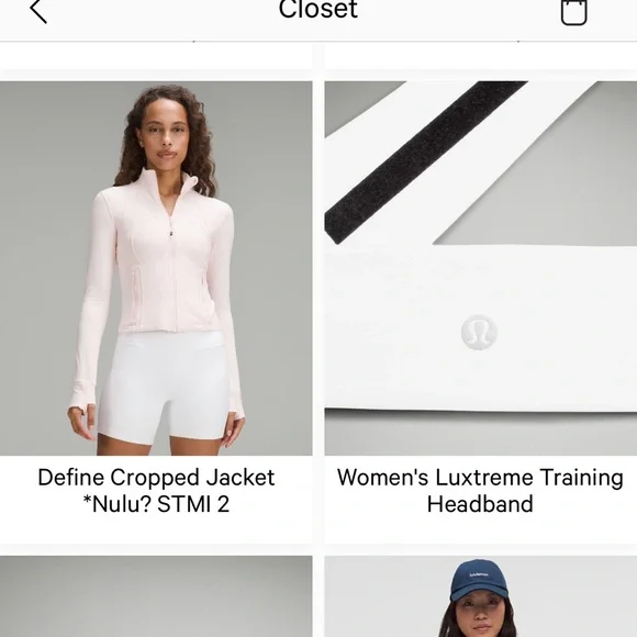 Lululemon Define Cropped Strawberry Milkshake Jacket - Picture 4 of 4